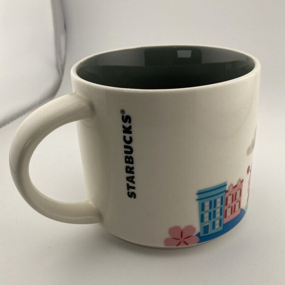 Starbucks Washington, D.C. "You Are Here"Ceramic Coffee Mug 414ml NEW No Box - Picture 2 of 5